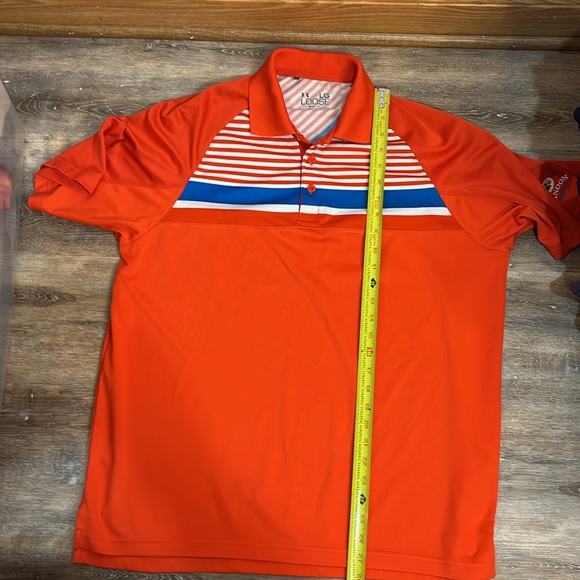 Under Armor Heat Gear Loose men’s large polo golf shirt Brandon Dunes logo - Picture 10 of 11